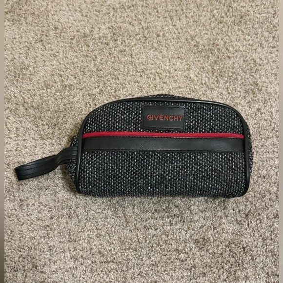 Givenchy Men’s Tweed Travel Kit Toiletry Bag - Picture 2 of 4